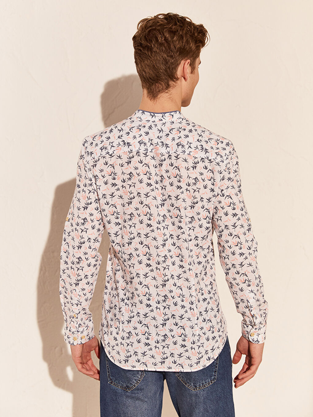 Beyaz Ekstra Slim Fit Gömlek Baba Oğul Kombini-4