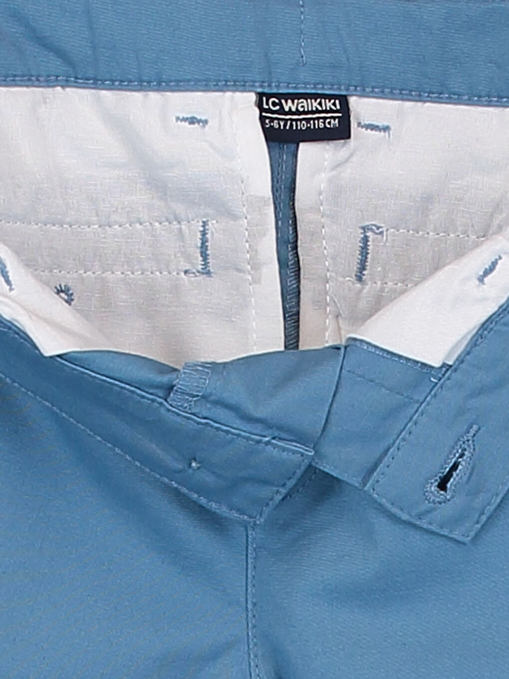 Mavi Erkek Çocuk Chino Pantolon-1