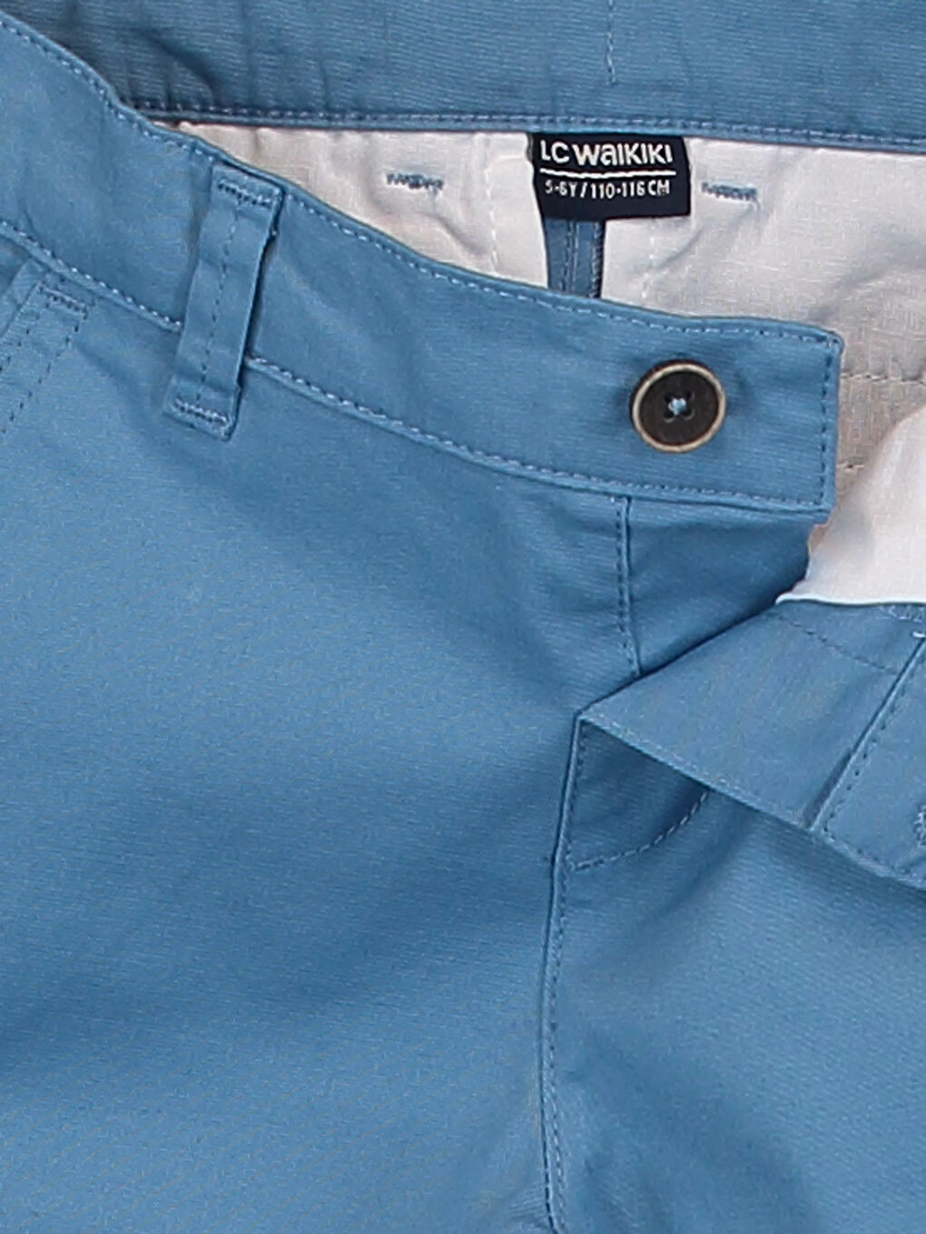 Mavi Erkek Çocuk Chino Pantolon-2