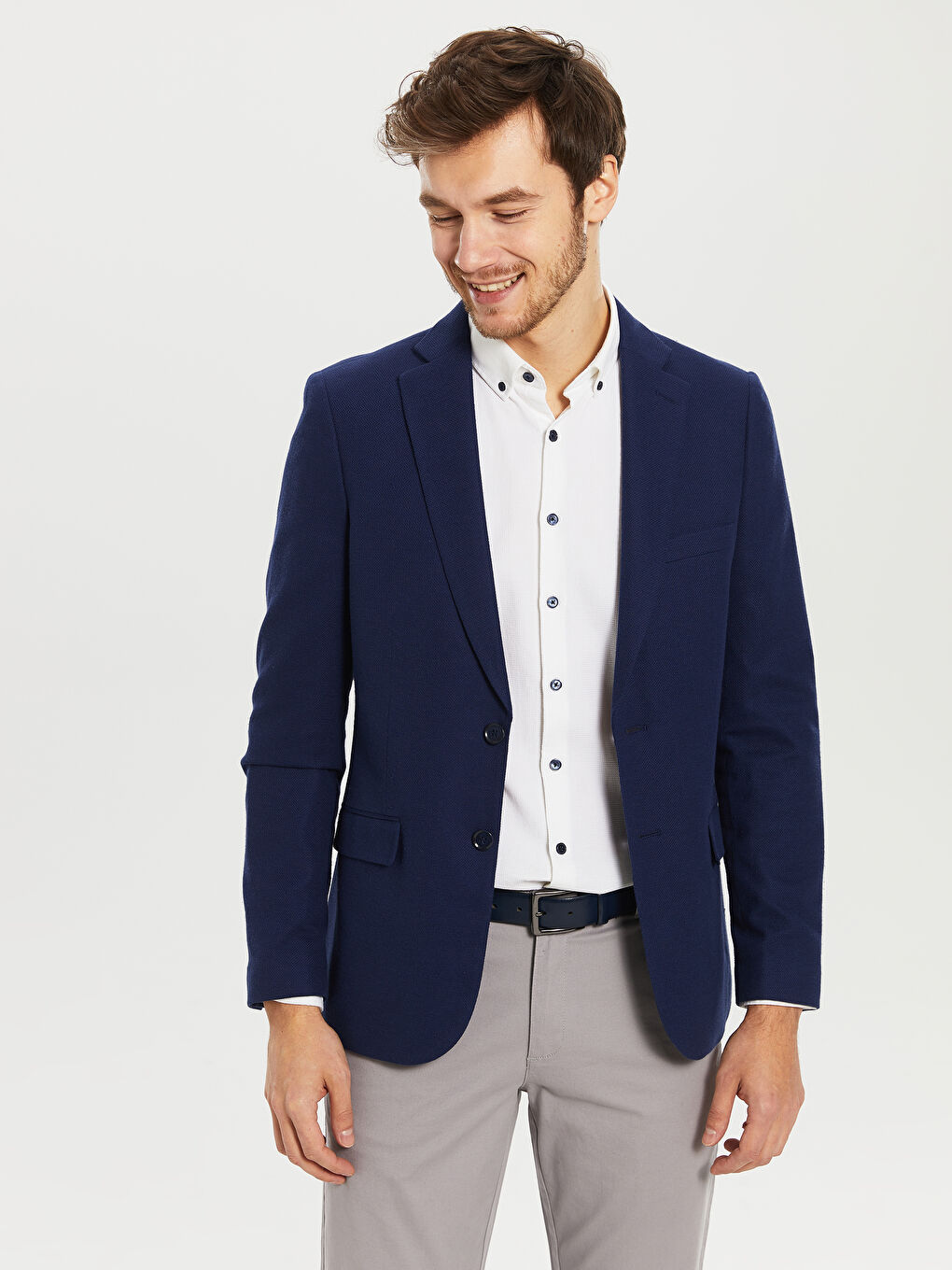 Man BLUE Blazer-1