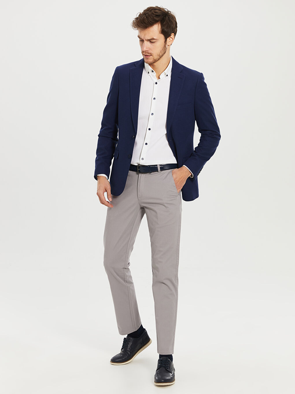 Man BLUE Blazer-3
