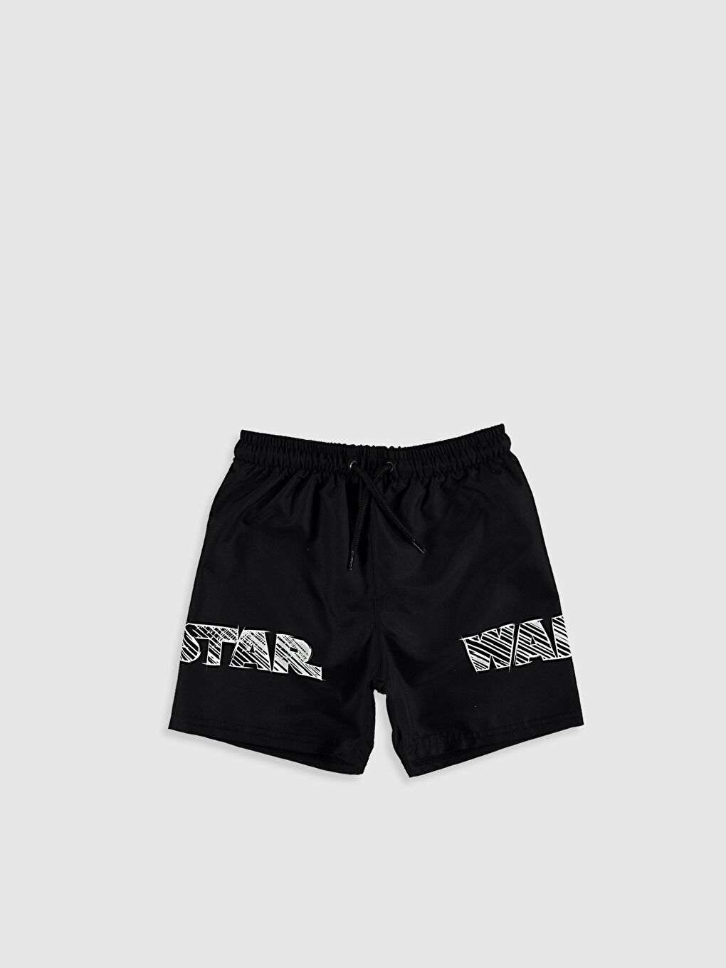 Siyah Erkek Çocuk Atlet ve Deniz Şortu-3