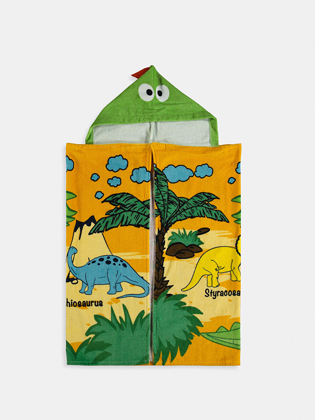 Yeşil Erkek Çocuk Kadife Kaftan