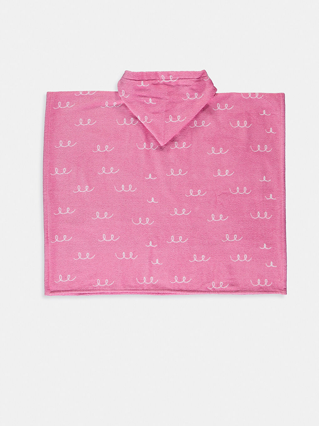 Pembe Baskılı Panço Havlu-1