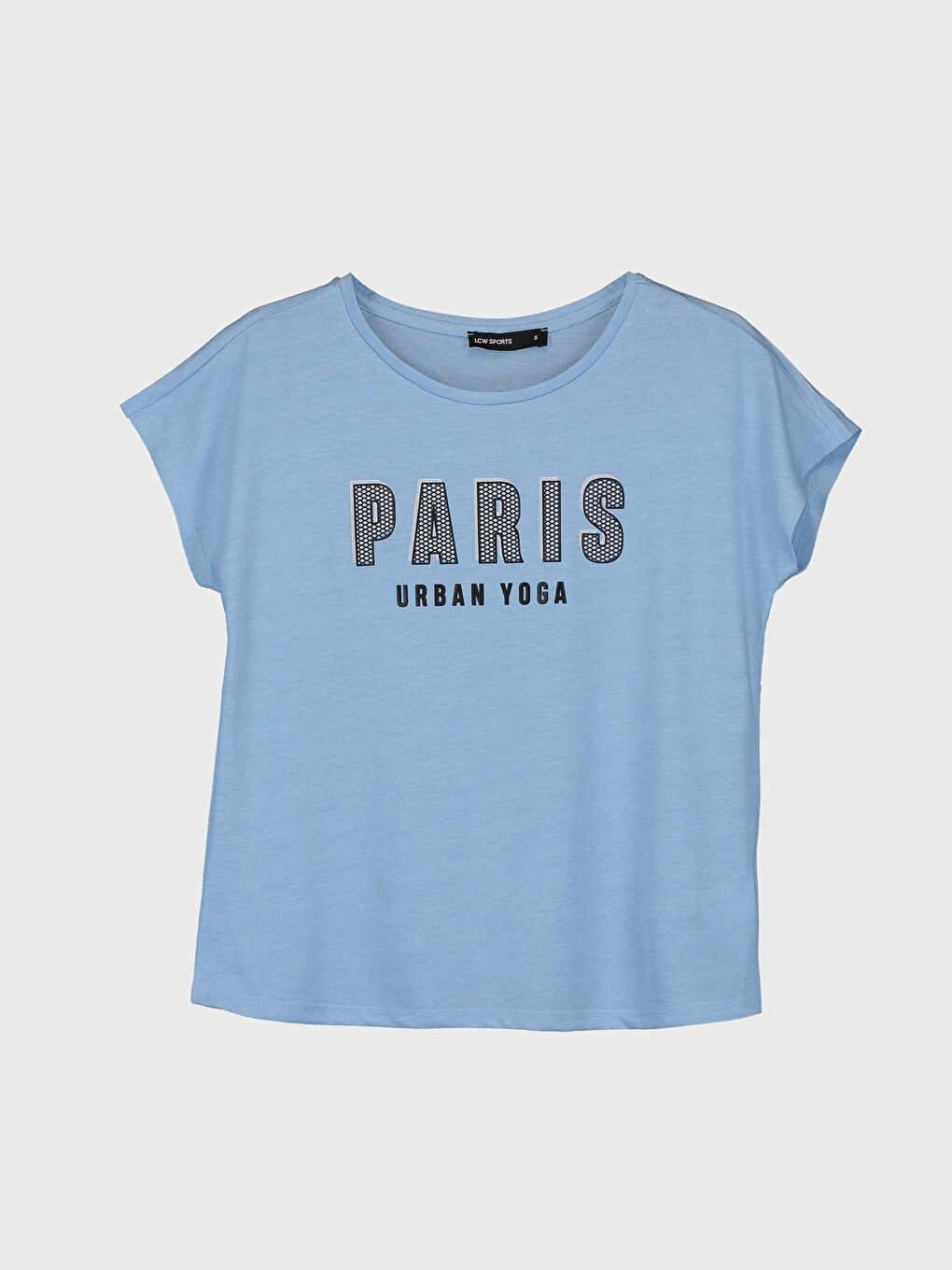 Mavi Bisiklet Yaka Kısa Kollu Kadın Tişört-1