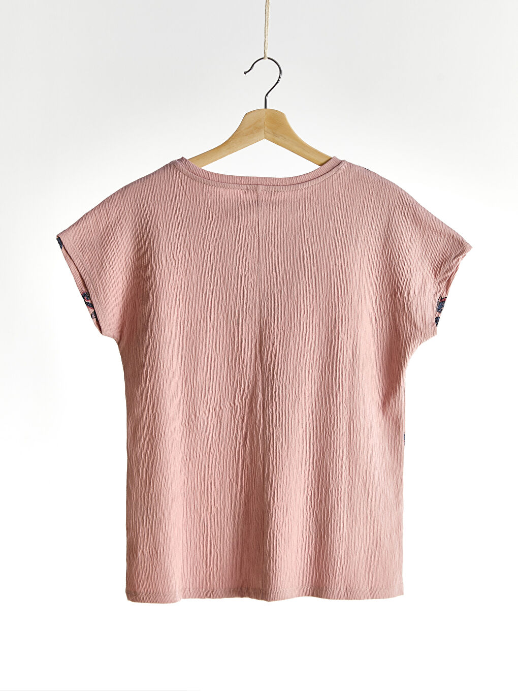 Pembe Açık Gülkurusu Tişört-2