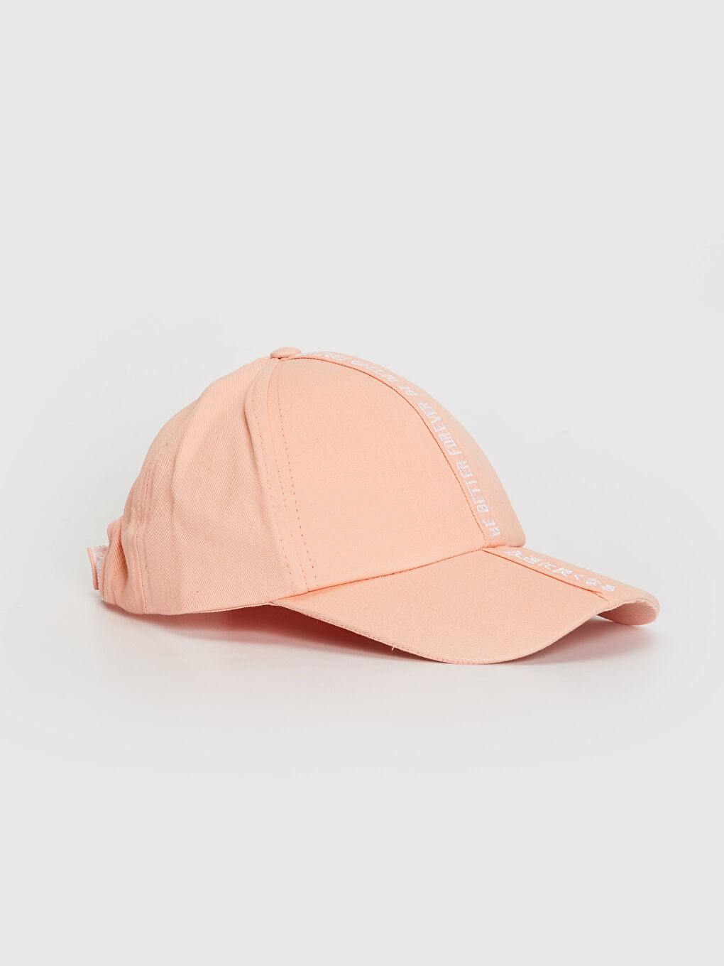 Pembe Slogan Detaylı Şapka