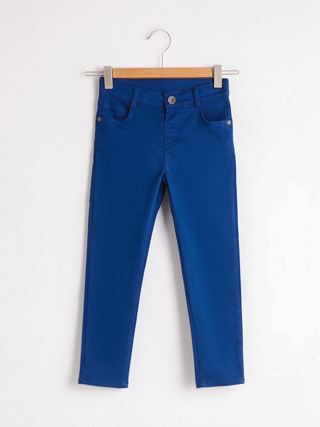 Lacivert Erkek Çocuk Super Slim Gabardin Pantolon