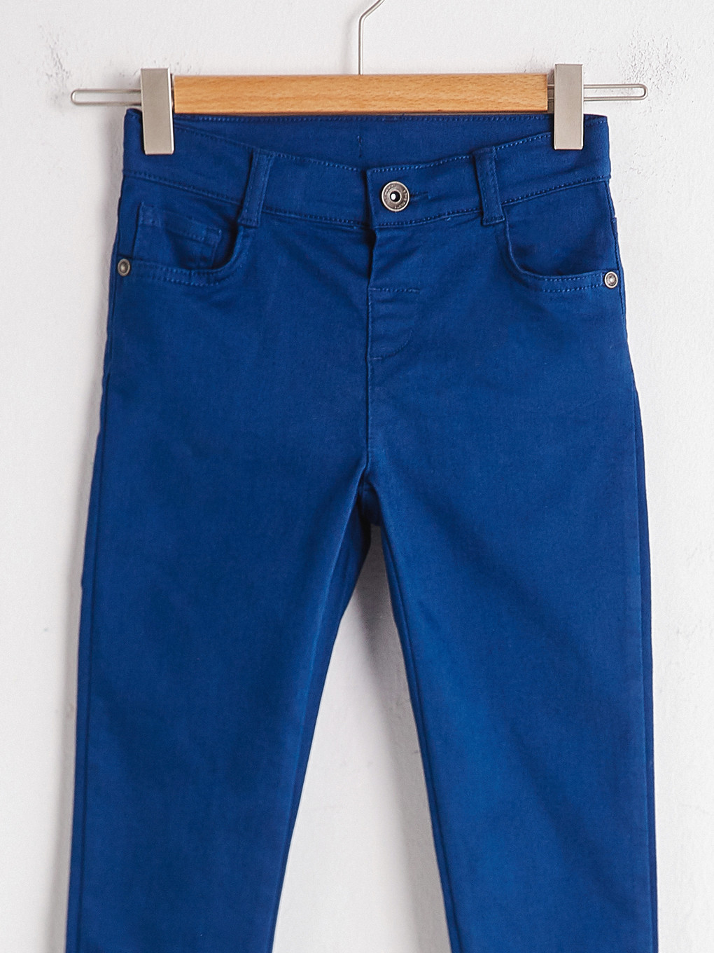 Lacivert Erkek Çocuk Super Slim Gabardin Pantolon-2