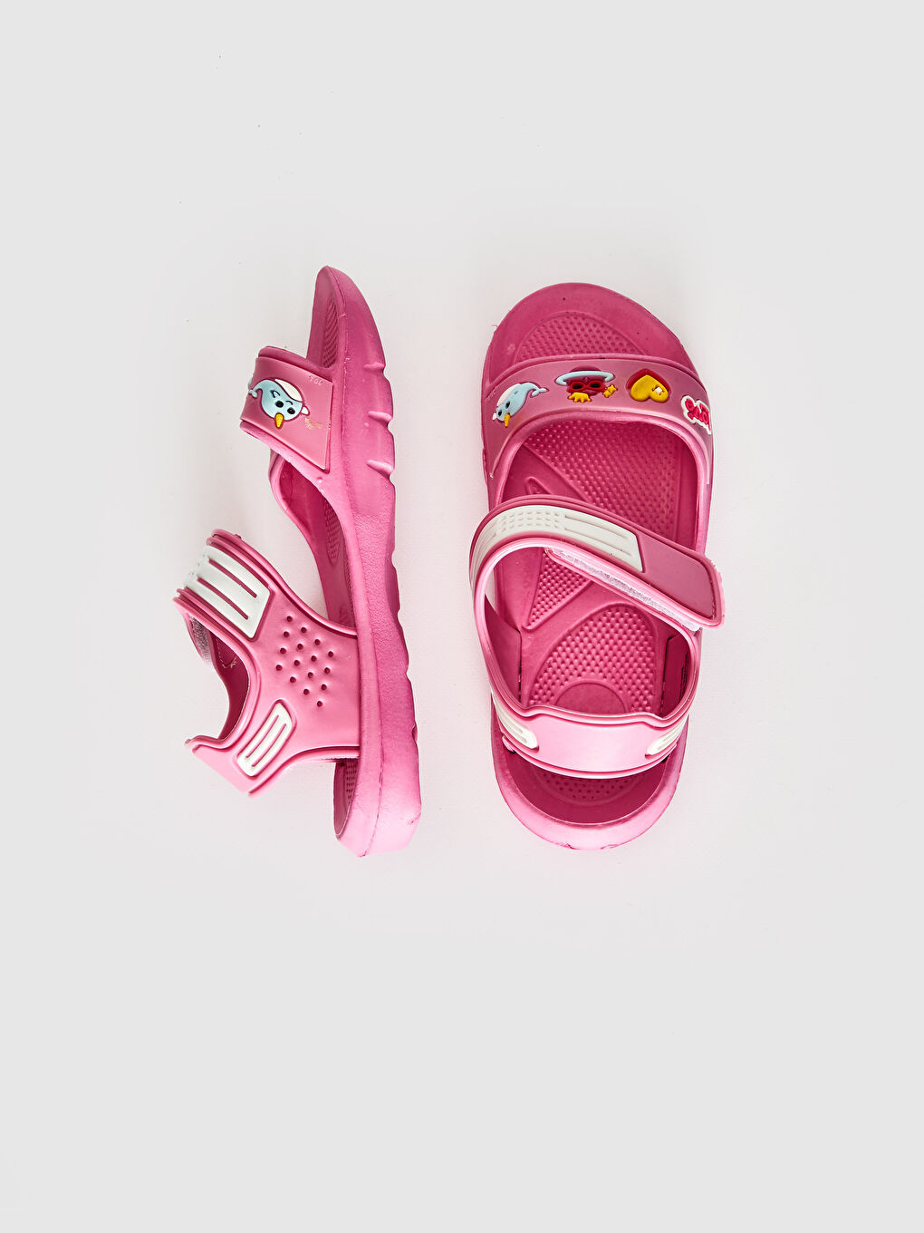 Girl's Hook and Loop Sandals-2