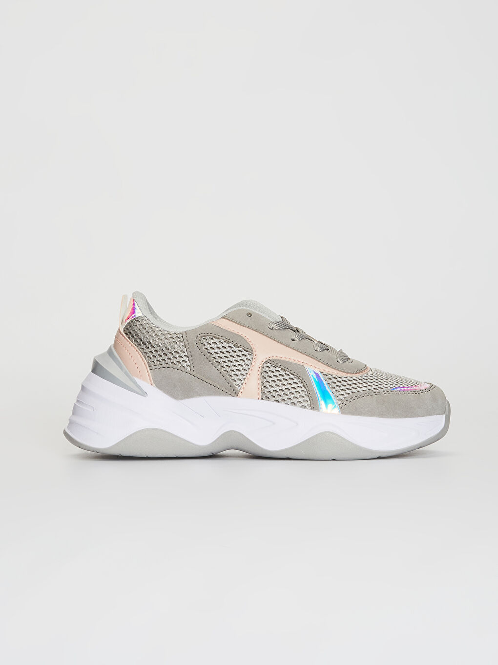 كوتشيات كاجوال حريمي بنعل سميك-3