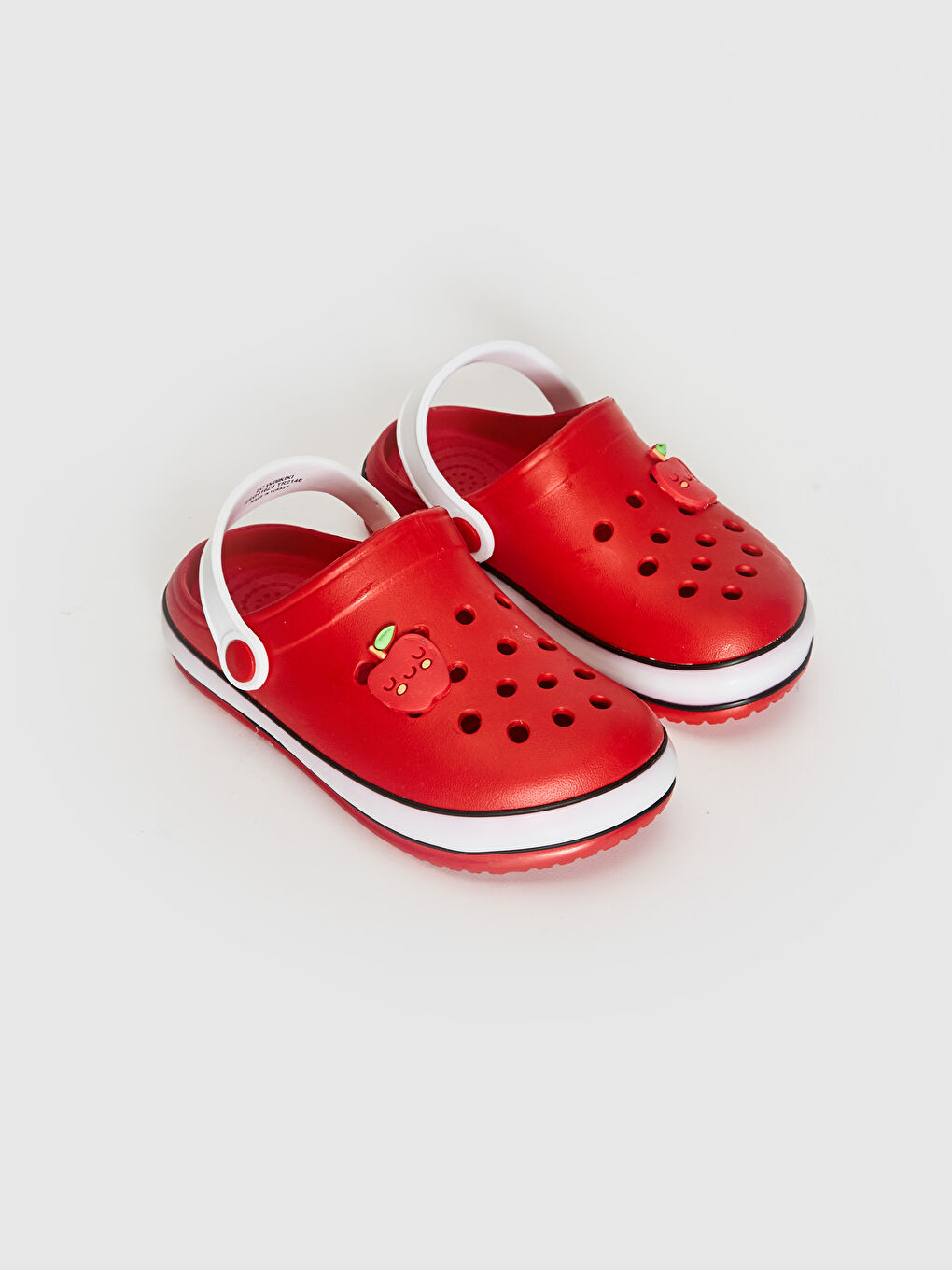 Kırmızı Kız Çocuk Işıklı Sandalet-1