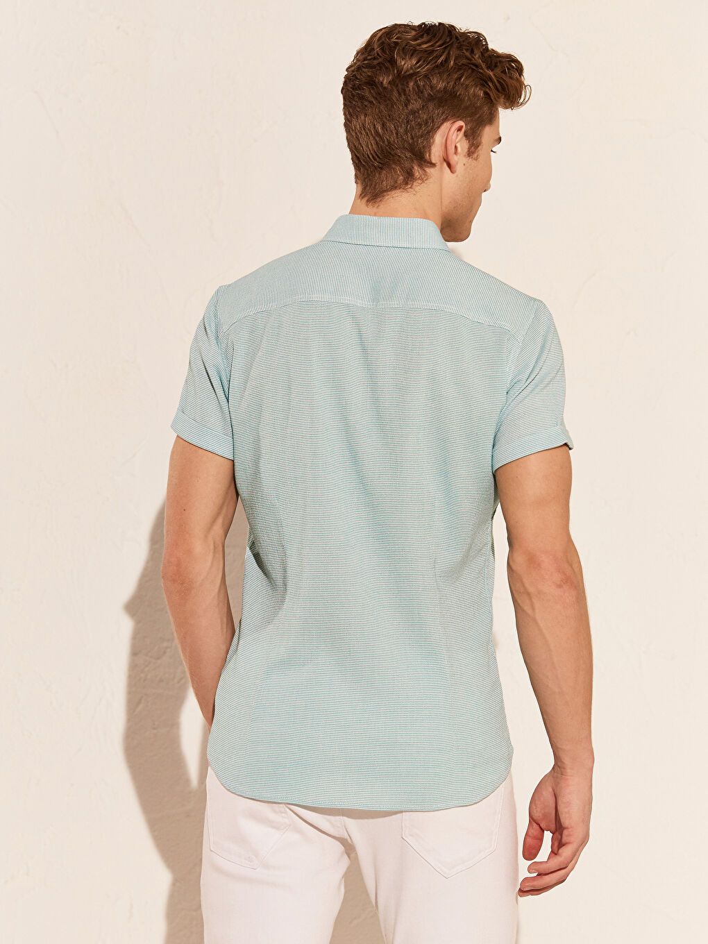 Man TURQUOISE Shirt-2