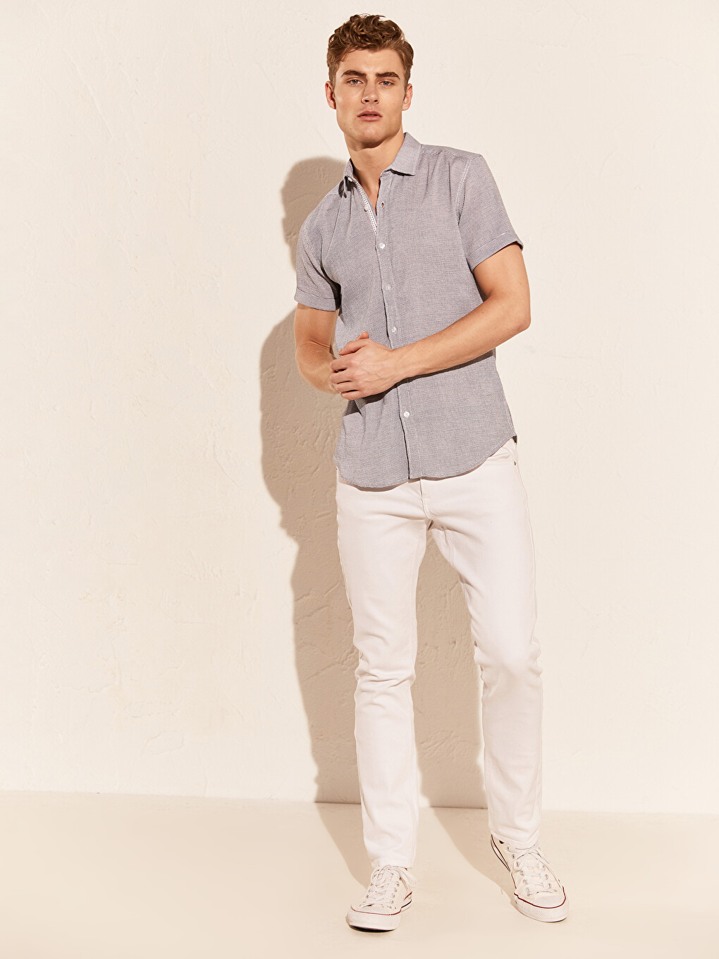 Man Navy Shirt-3