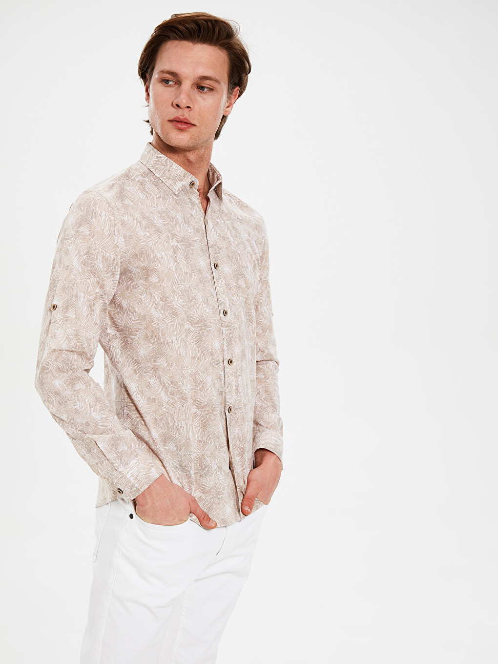 Poplin Men's Shirt-1