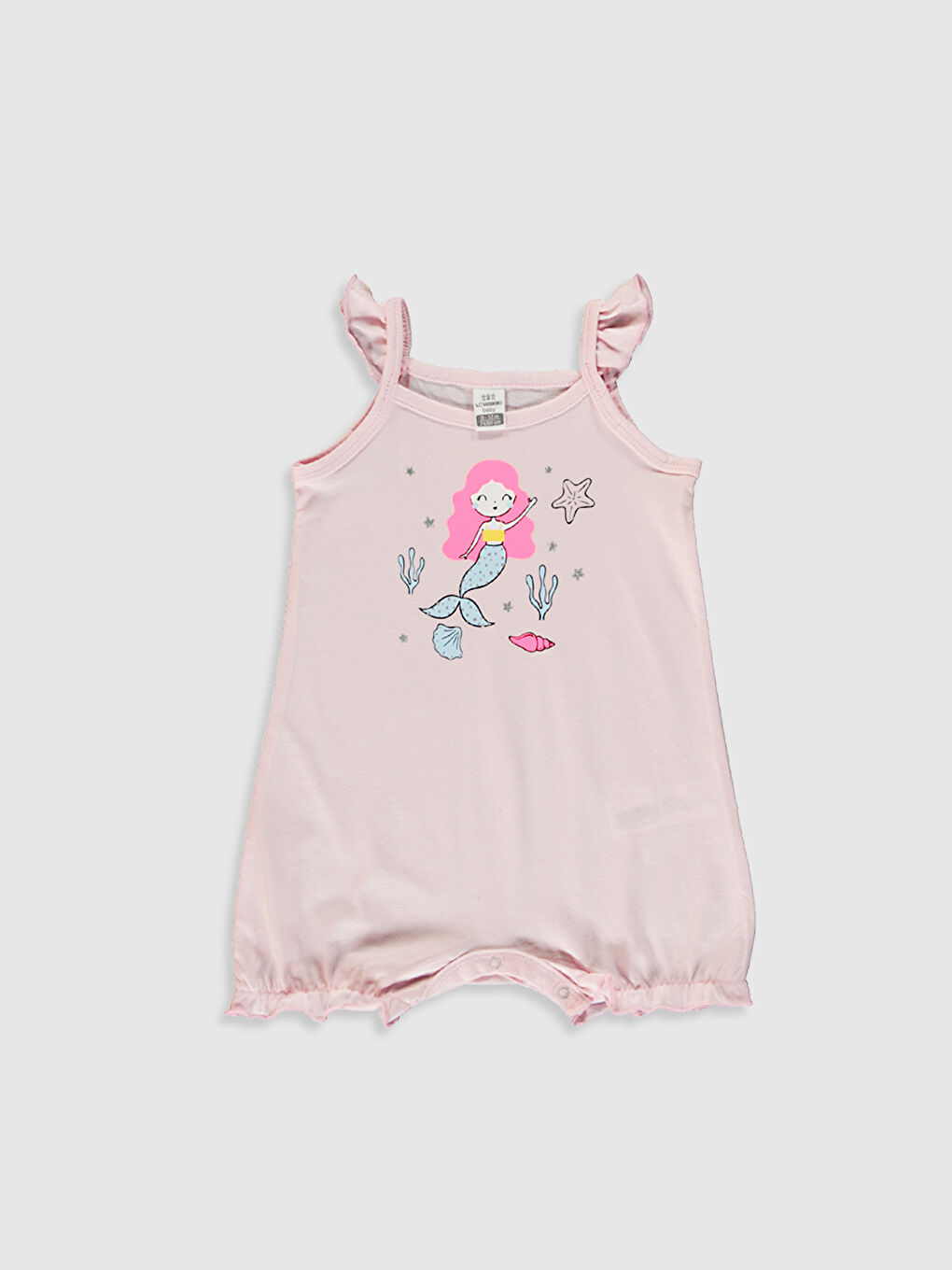 LCW baby Printed Baby Girl Jumpsuit With 2 Pieces -0SG788Z1-KNH