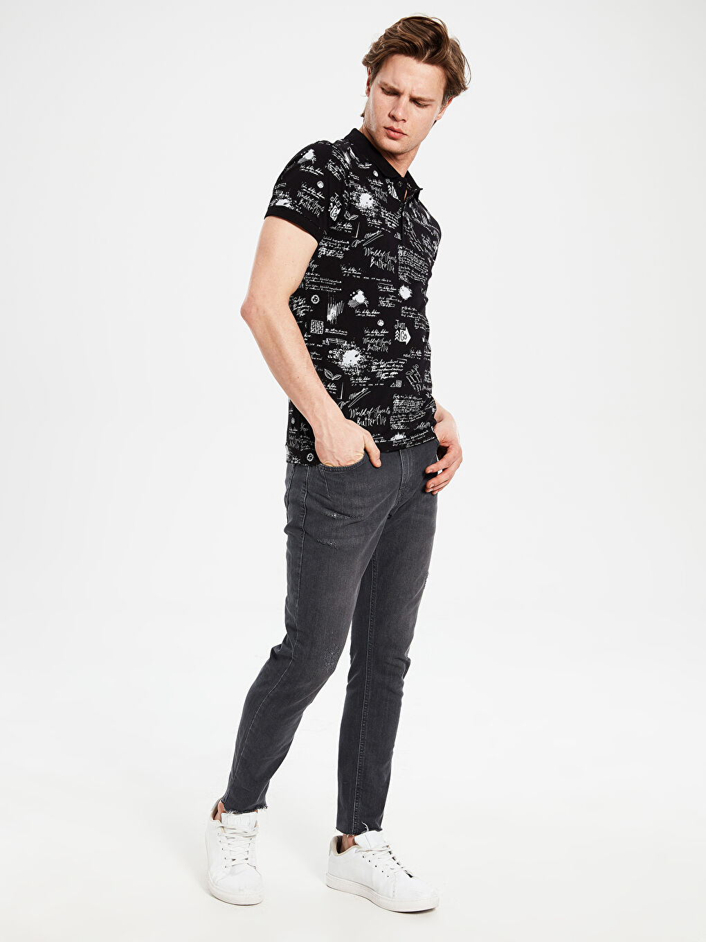 Футболка для чоловіків з чесаної бавовни-3