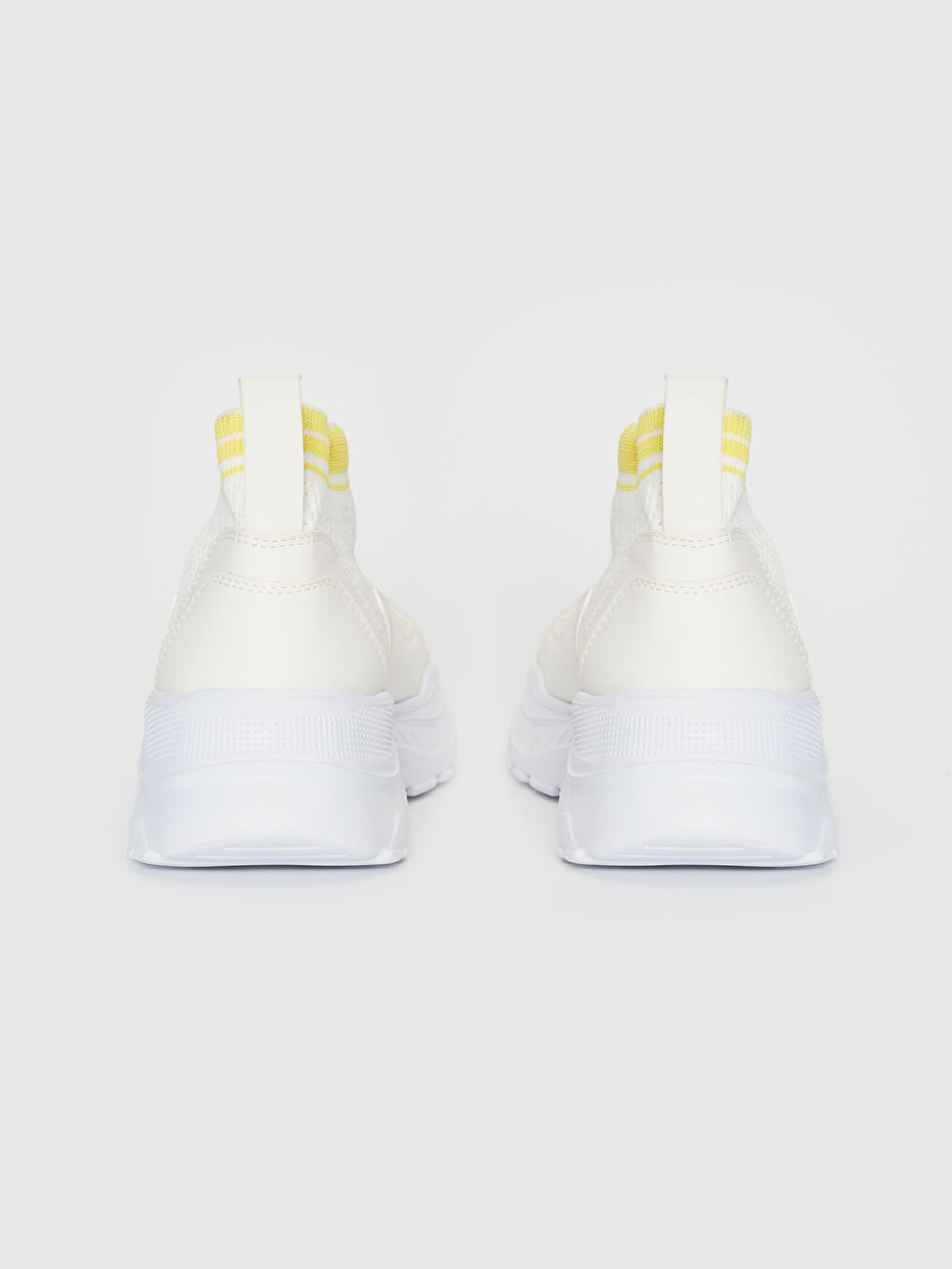 Kadın Kalın Taban Triko Günlük Ayakkabı-2