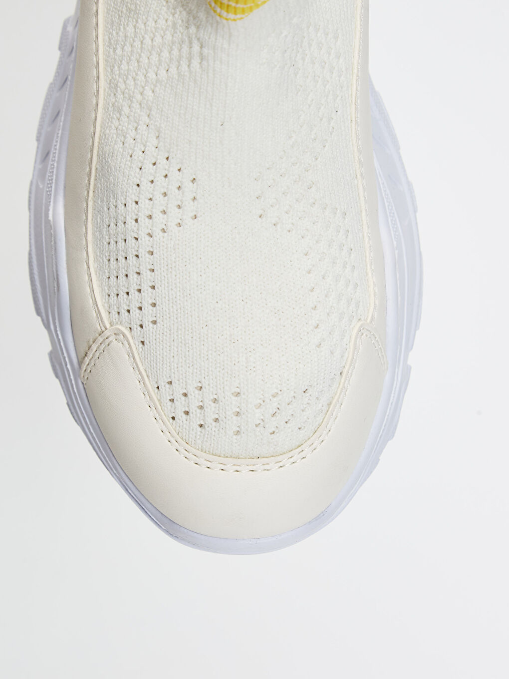 Kadın Kalın Taban Triko Günlük Ayakkabı-1