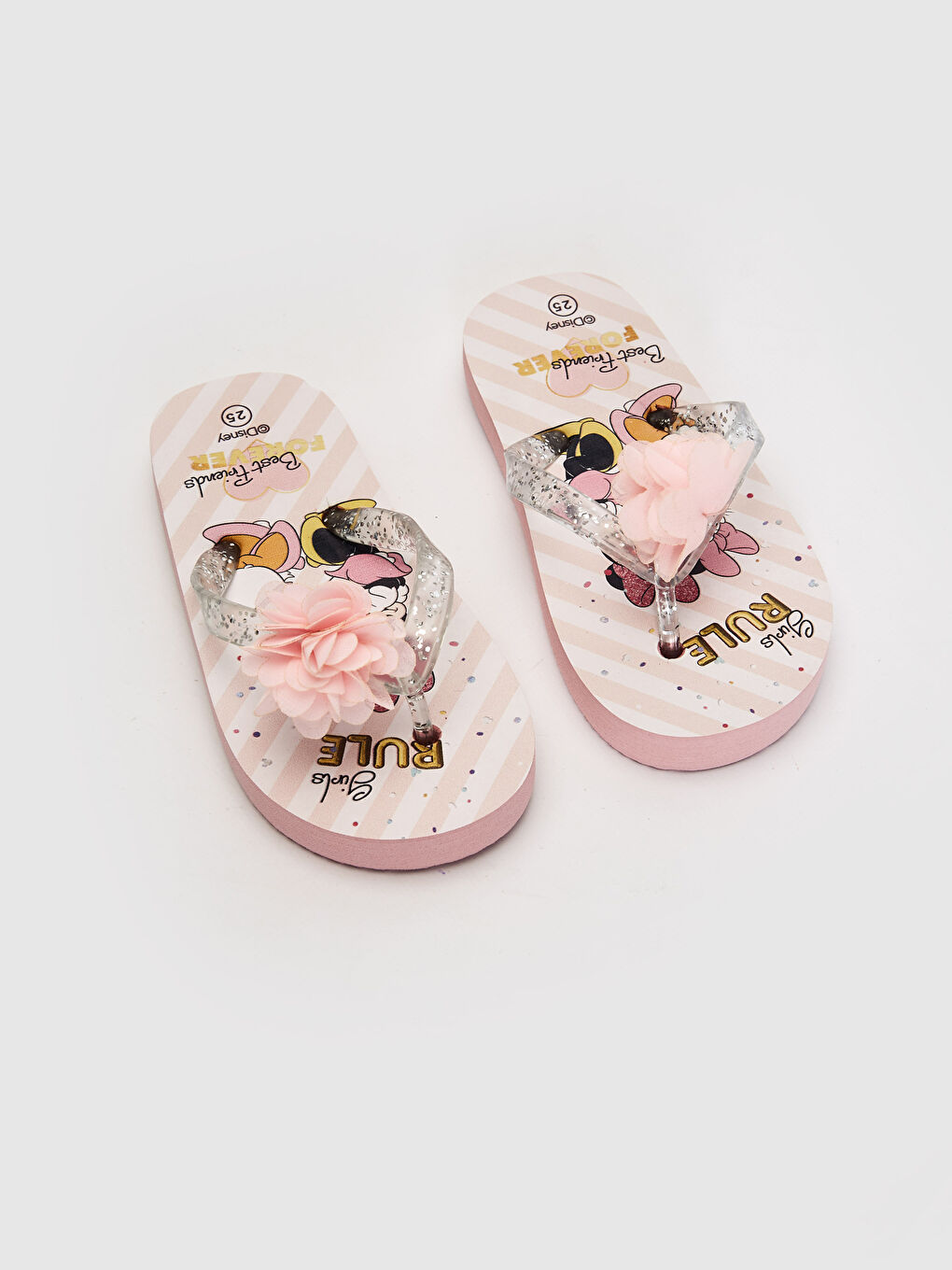 LCW STEPS Girl Disney Character Printed Flip-flops Beach Slippers -0SG851Z4-LU7