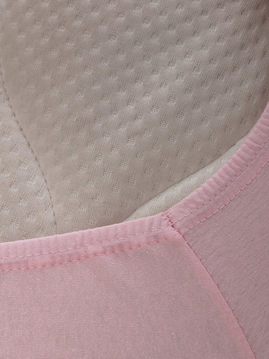 Pembe Lastikli Pamuklu Ara Boy Çarşaf 120x200 cm-2