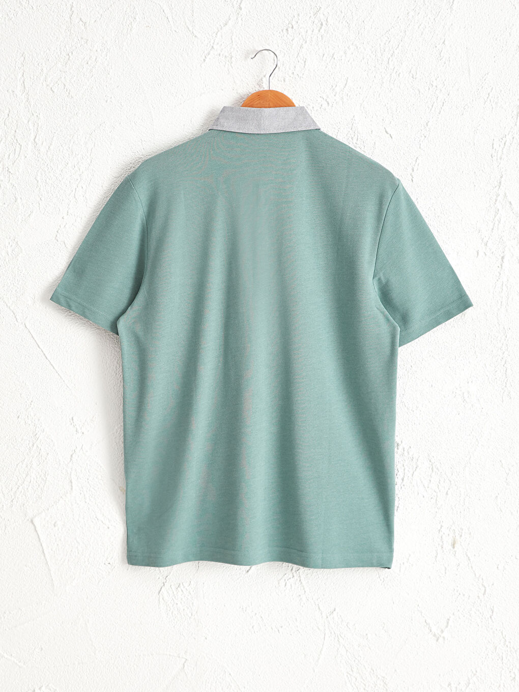 تيشيرت بياقة بولو بأكمام قصيرة-1