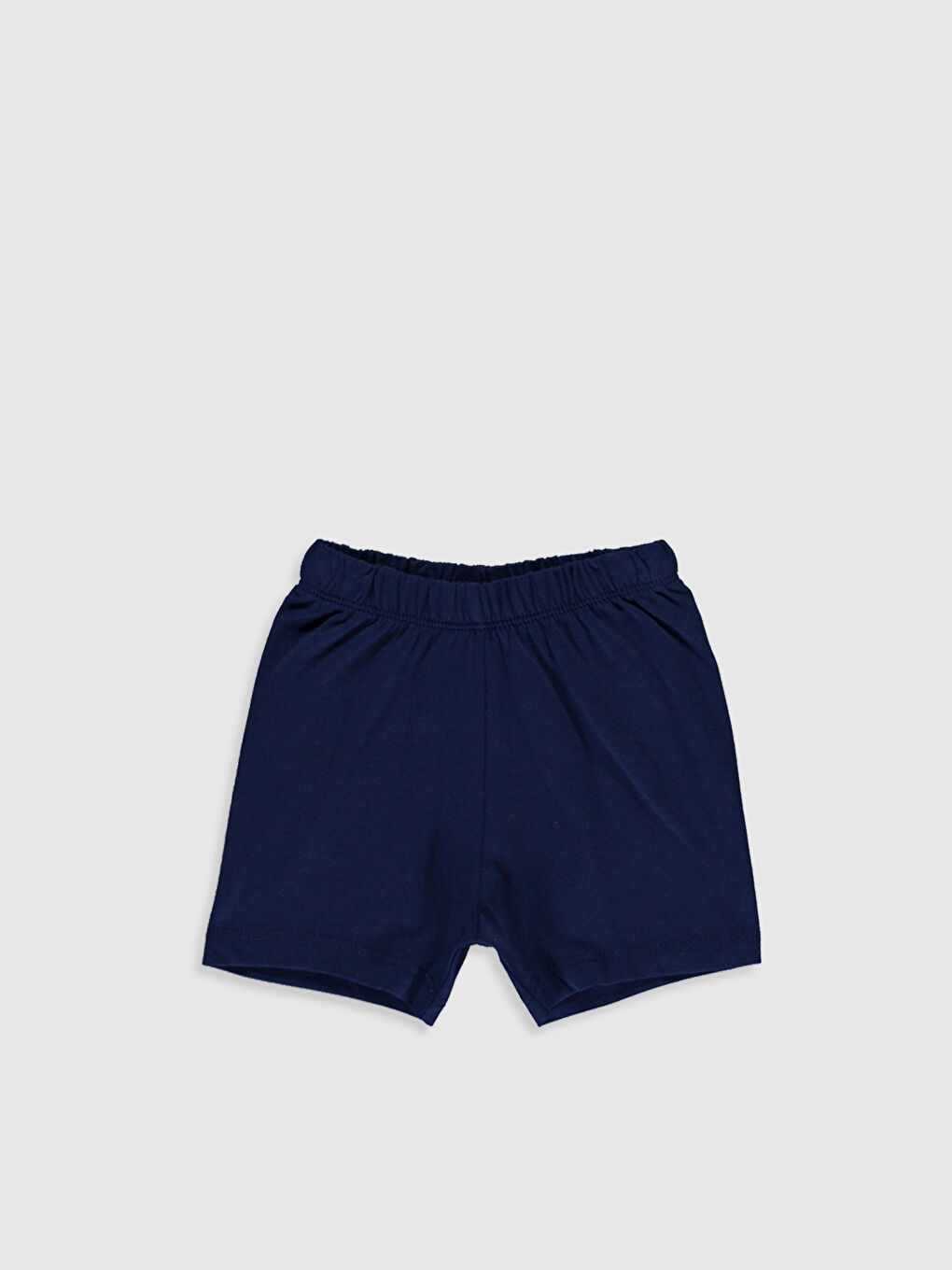 Yeşil Bisiklet Yaka Baskılı Kısa Kollu Erkek Bebek Pijama Takımı 3'lü-4