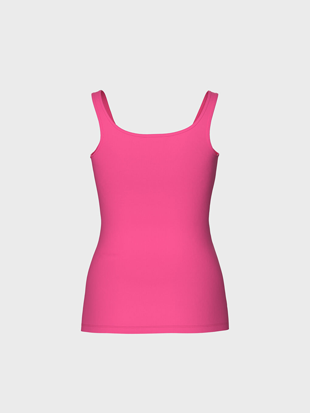 Майка з U-подібним вирізом із бавовни-1