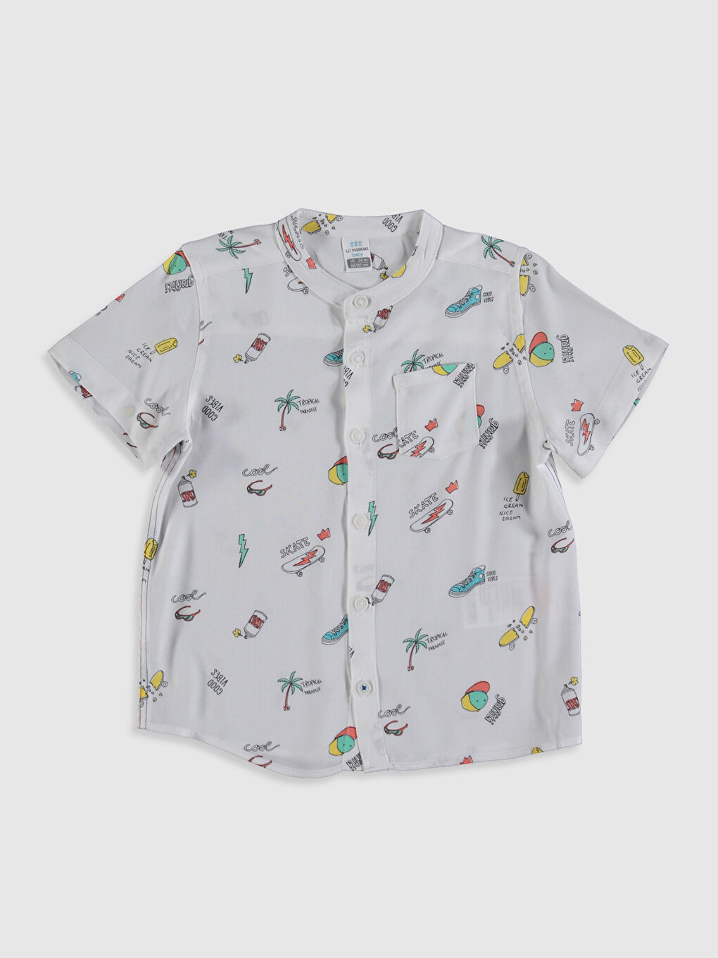 LCW baby Short Sleeved Baby Boy Suit -0SH817Z1-LTQ