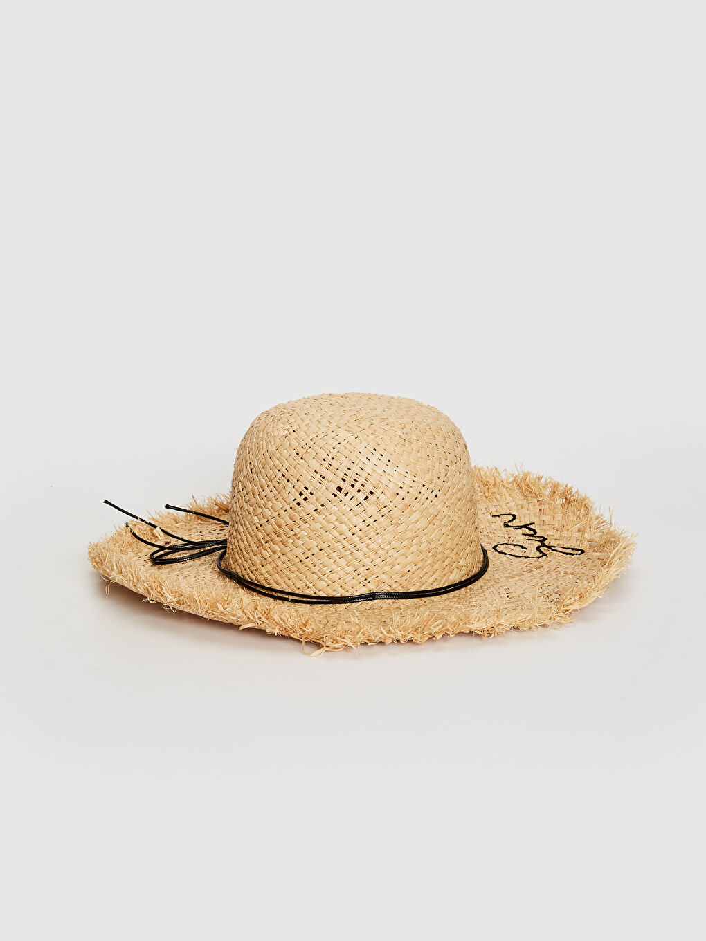 Chapeau de paille BEIGE Fille-1