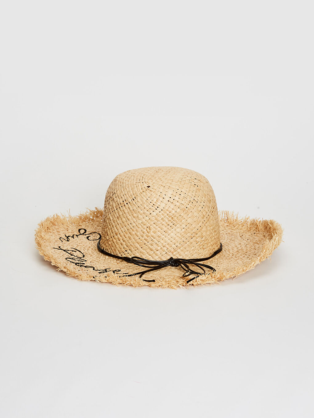 Chapeau de paille BEIGE Fille-2
