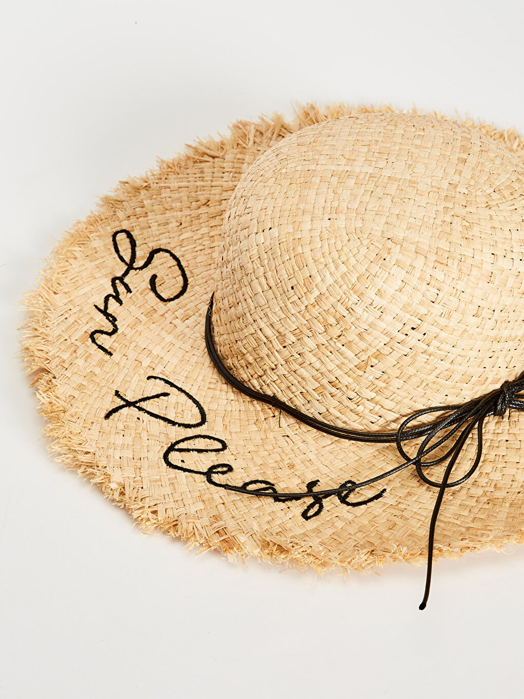 Chapeau de paille BEIGE Fille-3