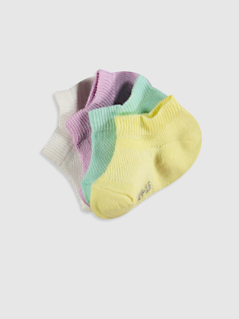 Lila Kız Bebek Patik Çorap