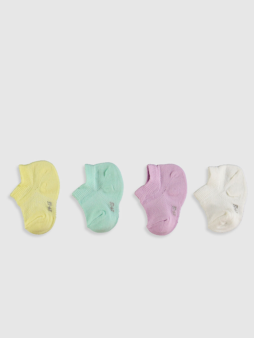 Lila Kız Bebek Patik Çorap-1