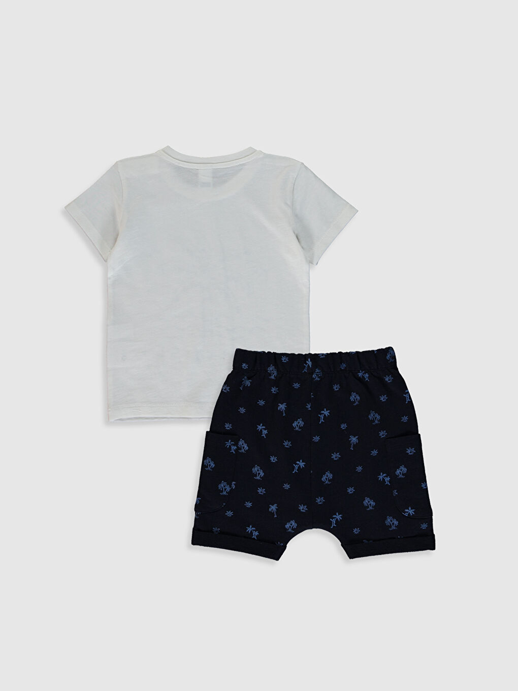 Baby Boy’s Printed Cotton Set of 2-1