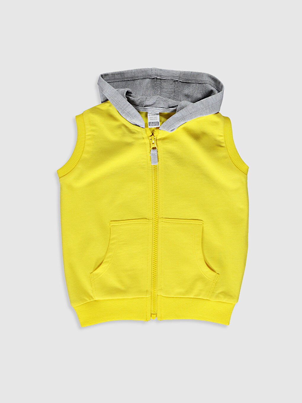 Hooded Baby Boy Vest