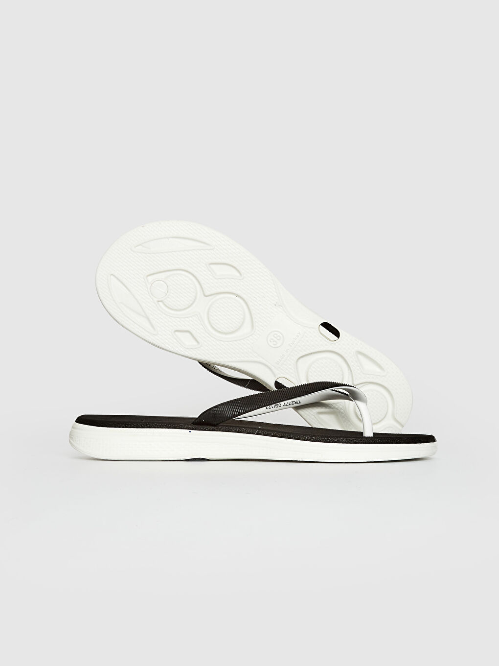 Siyah Kadın Parmak Arası Plaj Terliği-3