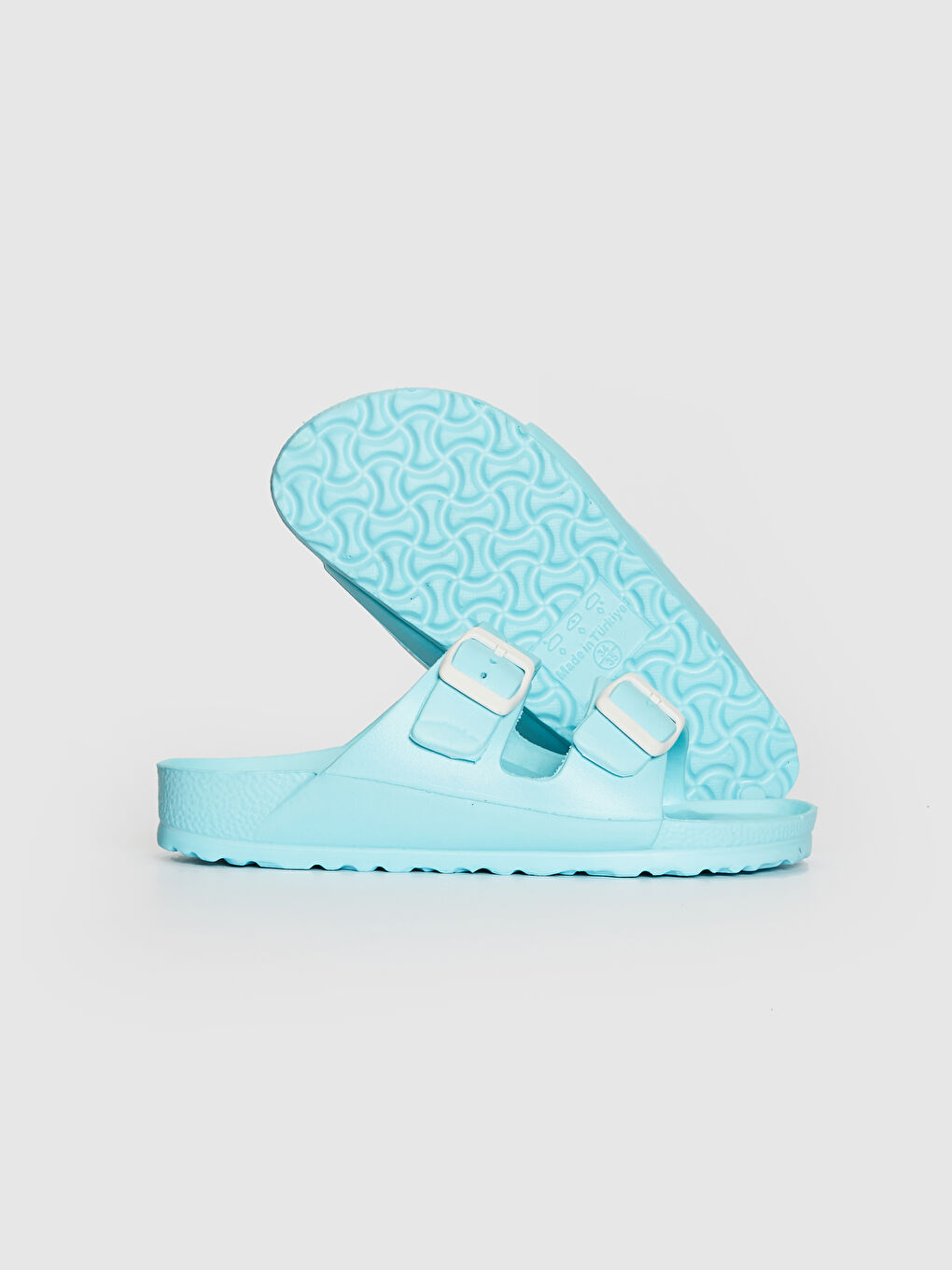 صندل بنت بتفاصيل البكل و شريط مزدوج-4