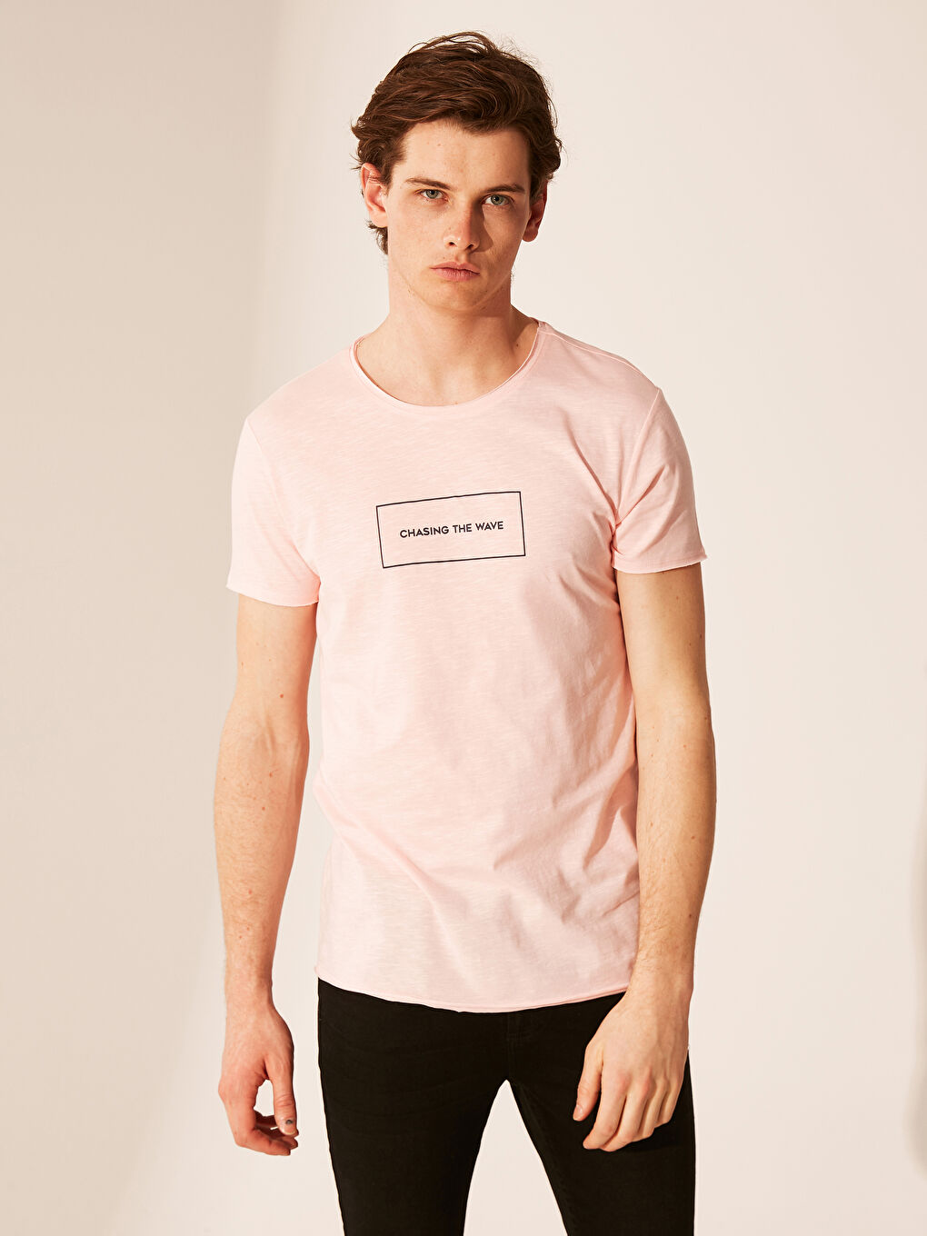 XSIDE Combed Cotton Men's T-Shirt -0SI253Z8-QAX - LC Waikiki