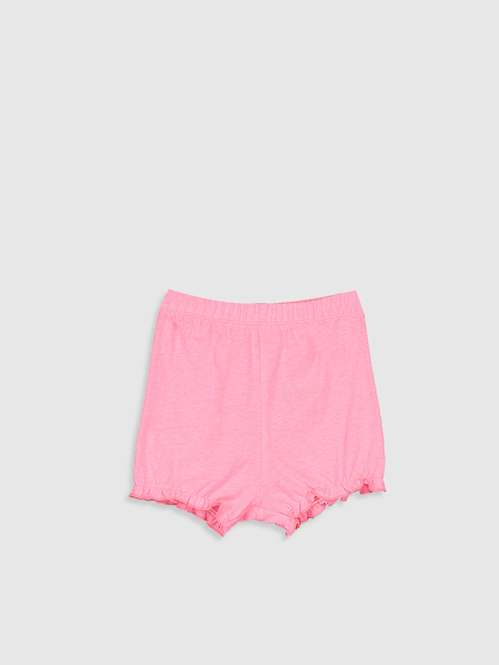 Beyaz Bisiklet Yaka Kolsuz Baskılı Kız Bebek Pijama Takımı-7