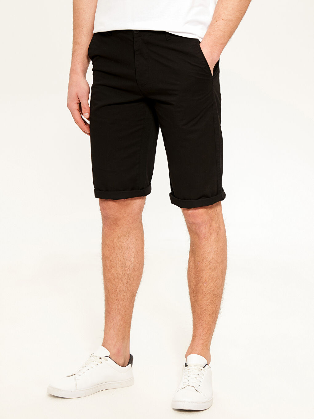 Short bermuda basique coupe régulière-2