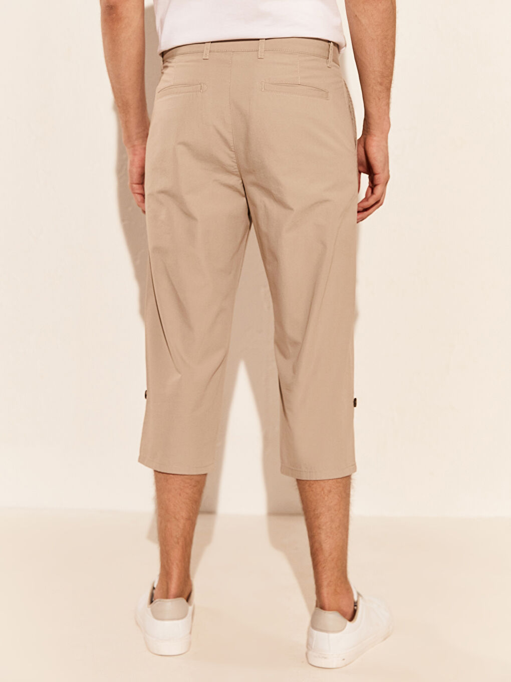 Bej Geniş Kalıp Basic Roller-3