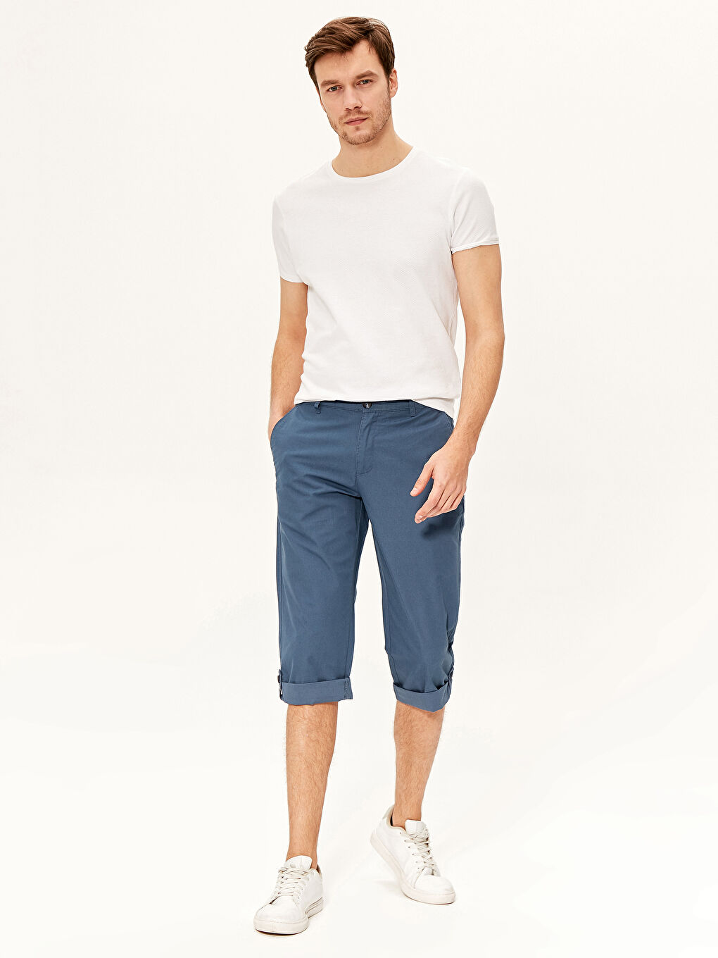 İndigo Geniş Kalıp Basic Roller