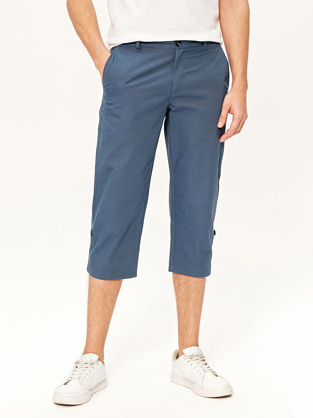 İndigo Geniş Kalıp Basic Roller-3