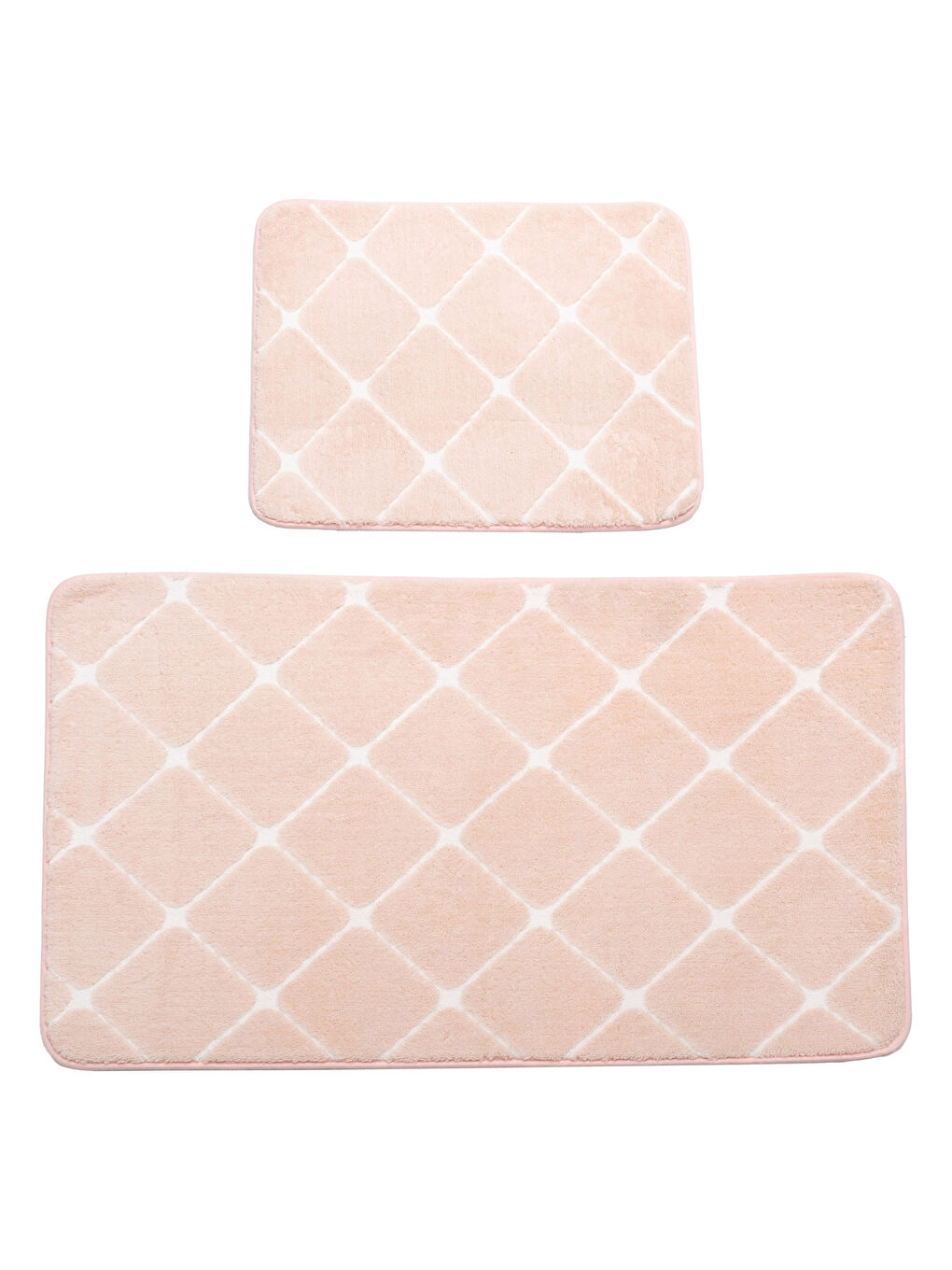 Lot de 2 tapis de bain-1