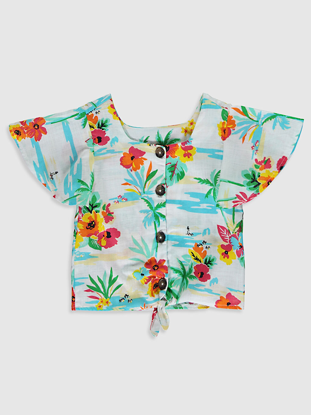 Girl's Figured Shirt