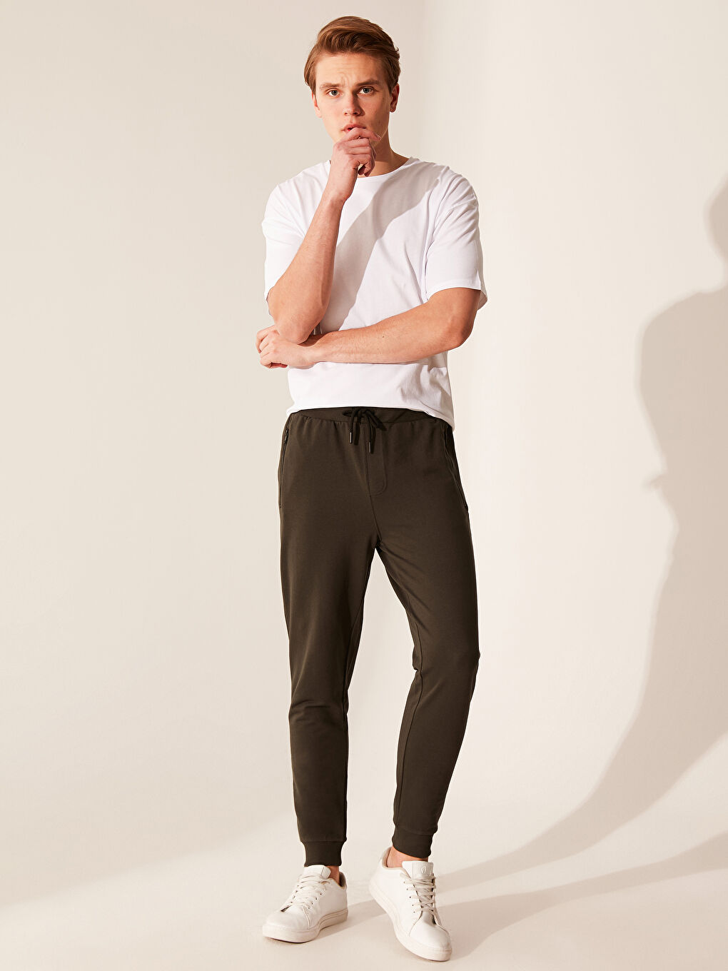 Haki Erkek Eşofman Altı