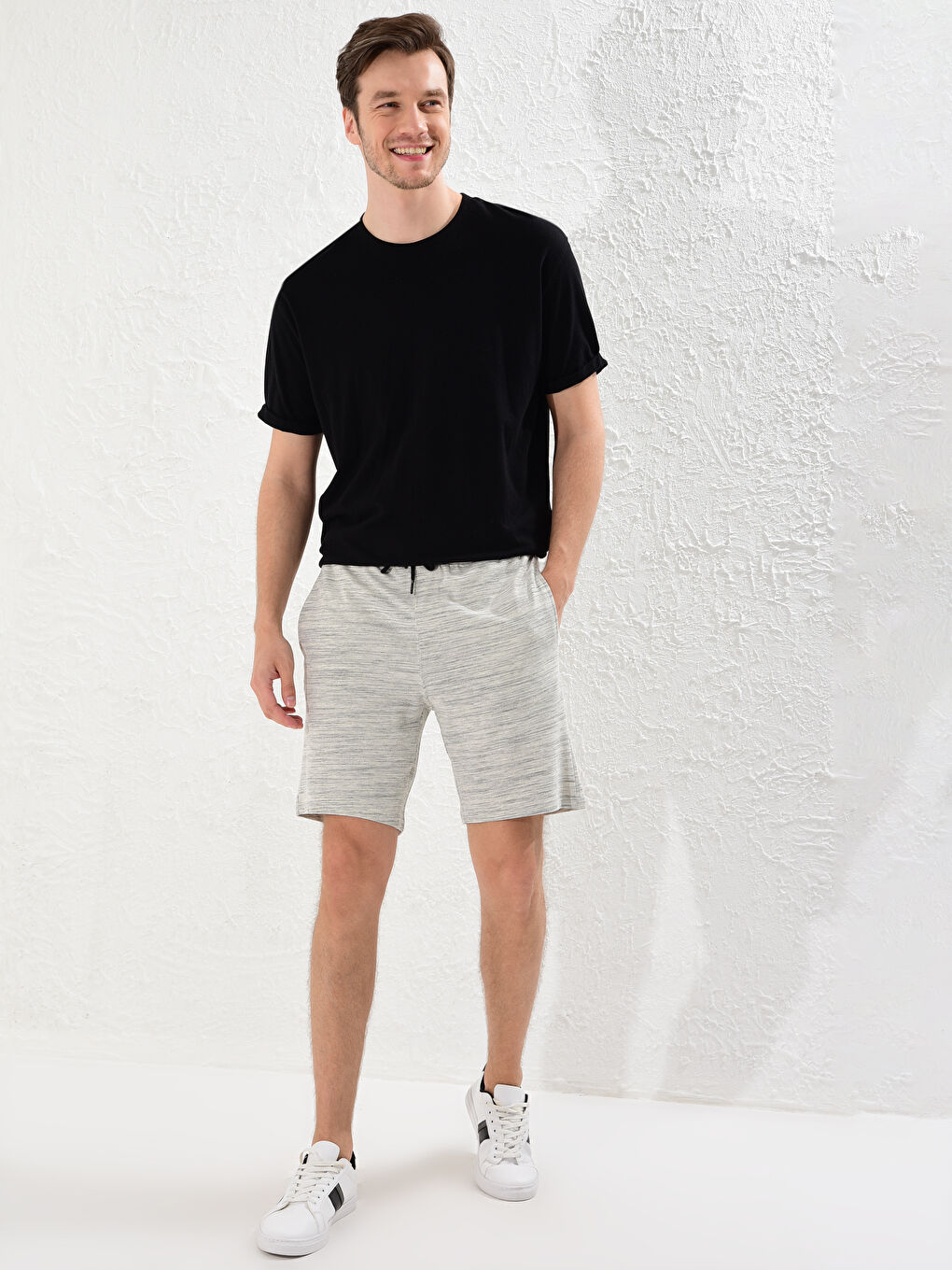 Short De Sport Coupe Slim Homme