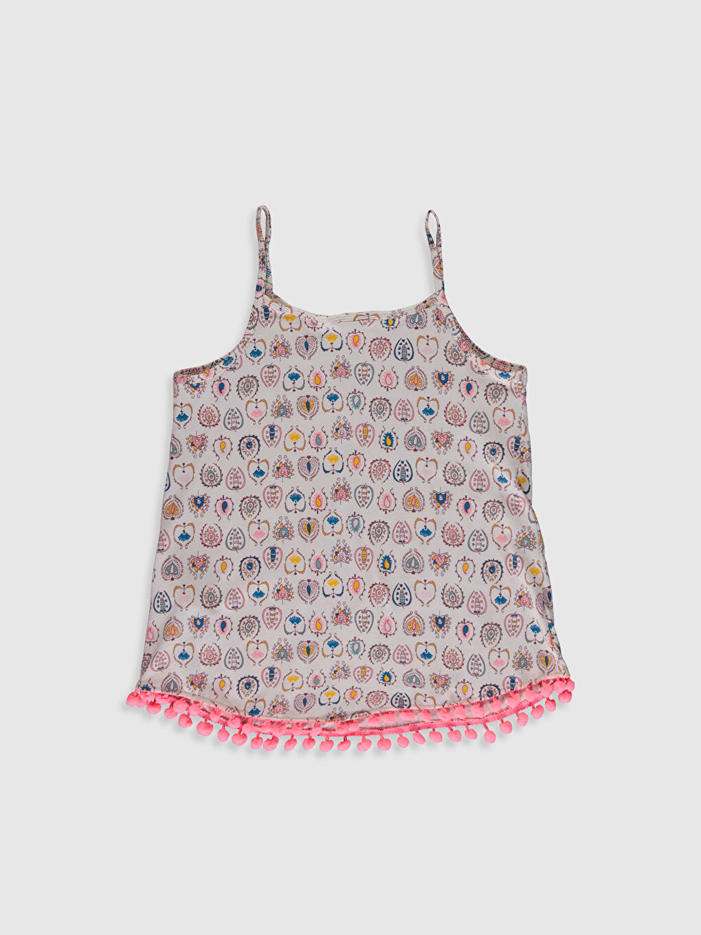 Ekru Kız Çocuk Atlet-1