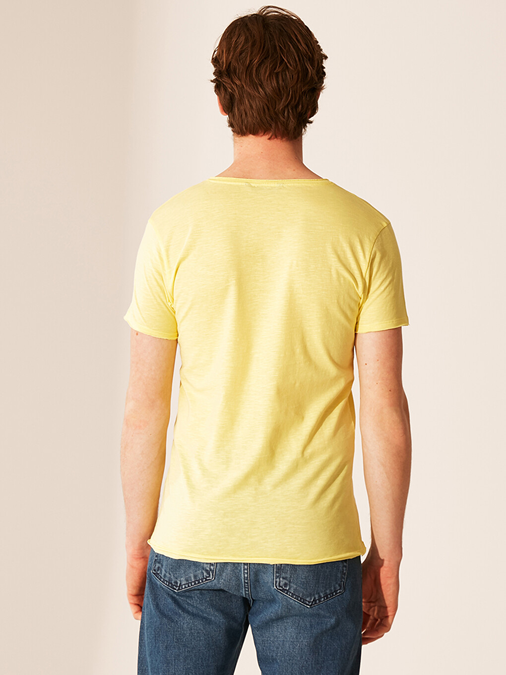 T-shirt pour Hommes en Coton Peigné-3